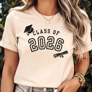 Class of 2026 Graduation Shirt, Senior 2026 Shirt, Senior Graduation Gift, Senior Class of 2026 Tshirt, High School Graduate Shirt, Grad Tee