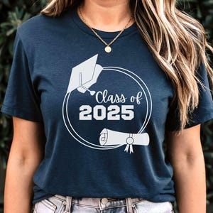2025 年度卒業シャツ、2025 年度シニアシャツ、シニア卒業ギフト、2025 年度シニアクラス T シャツ、高校卒業シャツ、卒業 T シャツ