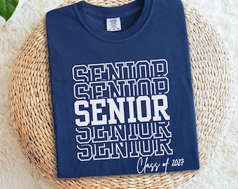 Senior 2027 Comfort Colors Shirt, Class of 2027 Graduation Shirt, Senior Class of 2027 Tshirt, High School Grad Gift, Graduation Party Tee