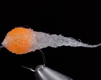 Nuke-Egg (Glow in the Dark) - Fliege - Nymphe - Streamer - Fliegenfischen - Forelle - Angelköder