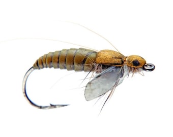 3 Caddis Pupa (25 mm) Realistic Nymphs Fly Fishing