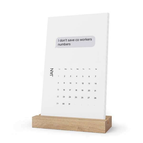 Friends Desk Calendar Etsy