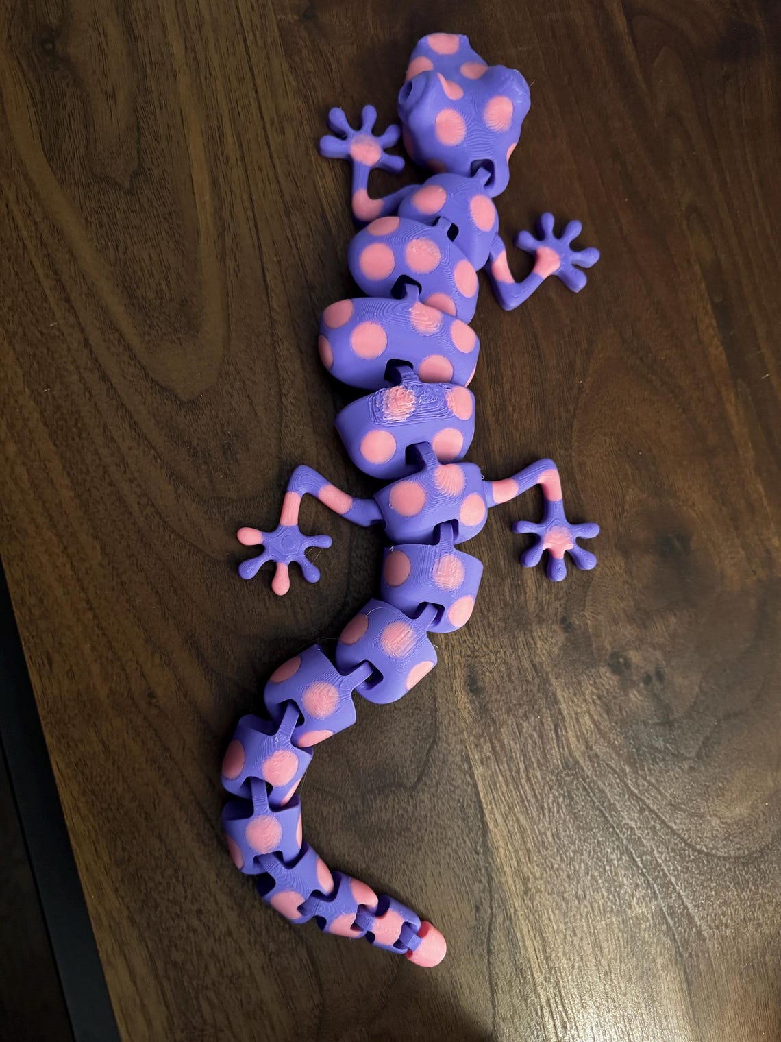 3d-printed Articulating Lizard – Fully Poseable & Customizable! - Etsy