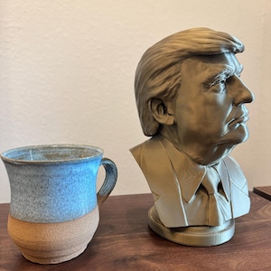 Donald Trump Bust - 45th & 47th President of The United States of America - 3D Printed