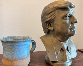 Donald Trump Bust - 45th & 47th President of The United States of America - 3D Printed