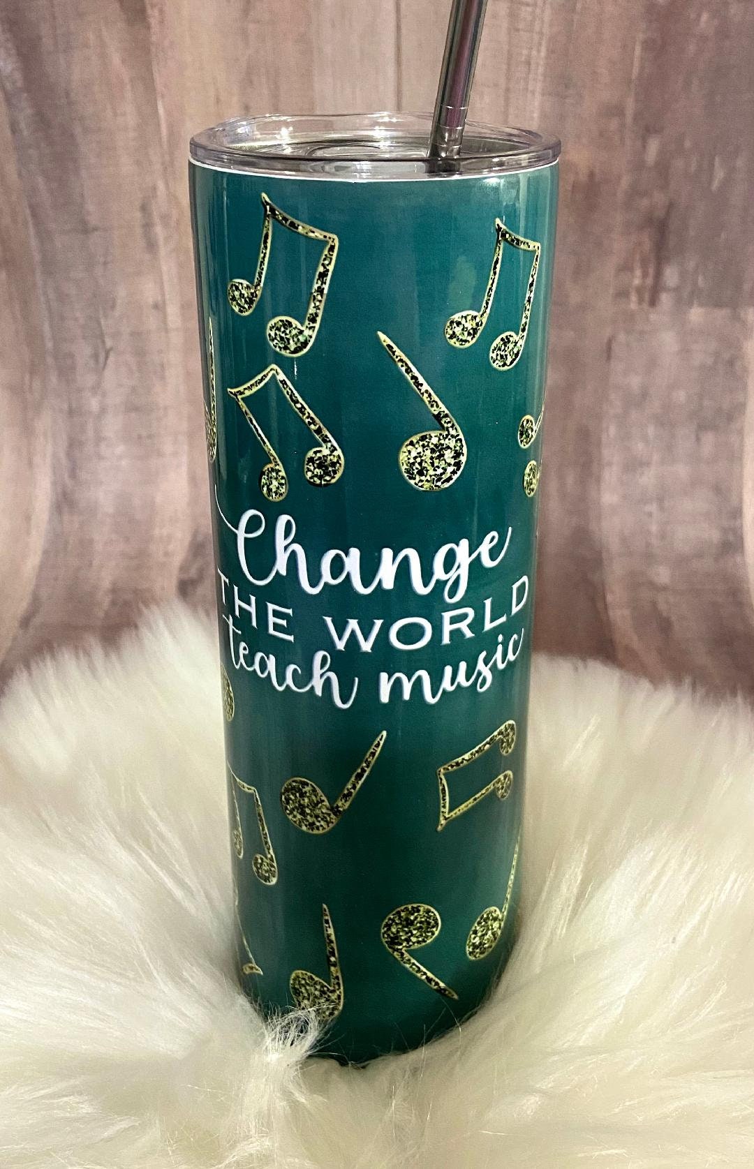 Music Teacher Tumbler, Music Teacher Gift, Music Teacher Cup, Music