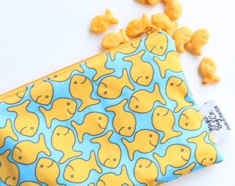 Goldfish Snacks Reusable Snack Bag: Eco-Friendly Food Pouch