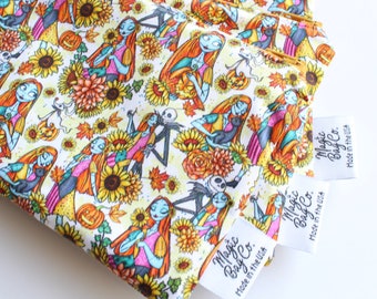 Sally and Jack Reusable Snack Bag: Handmade Eco-Friendly Magic Bag