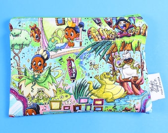 Princess Tiana Snack Bag: Food Safe Reusable Bag