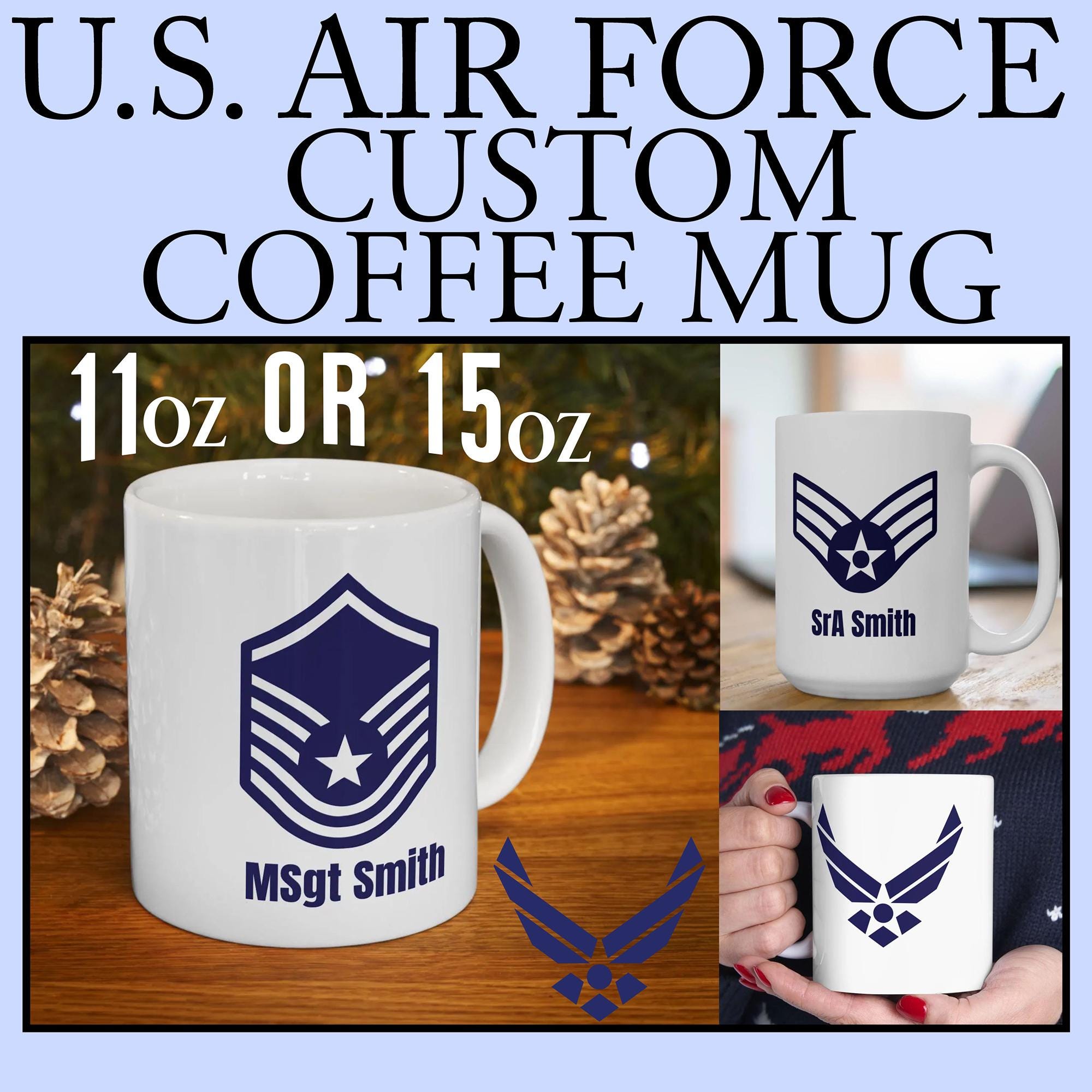 Air Force Coffee Mugs - Etsy