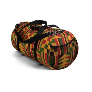 Kente Design、クワンザ ダッフルバッグ、各種サイズ、S、L、アフリカ