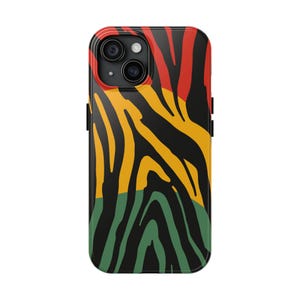 Afro Kwanzaa Phone Case: African Ghana West African Art