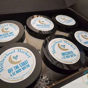 Body Butter Gift Set Organic Shea Butter Natural Whipped Body Butter Gift Set Spa Gift Box