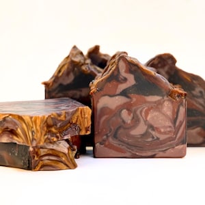 Cedar, Mahogany, & Teakwood Bar Soap, Homemade soap, Masculine scented soap,  Bar soap, Gifts for men, gift for dad, shea butter soap