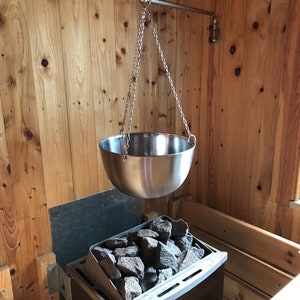 Pot d'infusion d'arôme de sauna