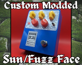 Custom Modded Sun/Fuzz Face Fuzz Pedal