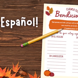 Veel activiteiten op het gebied van de grappenmakerij voor jonge cristianos: Cuente sus bendiciones | Escuela Dominical en Iglesia para Niños Imprimible