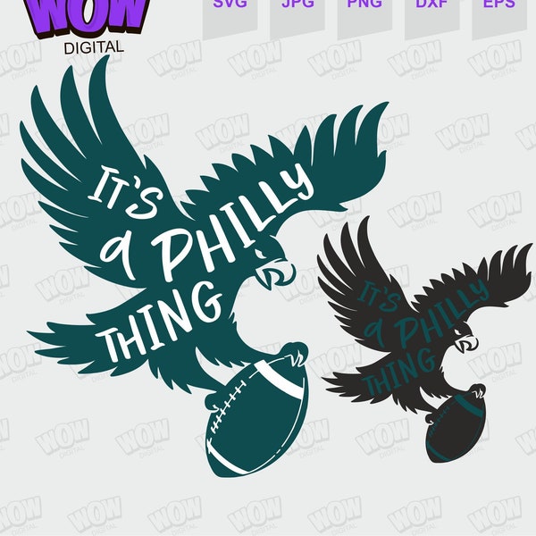 It's a Philly Thing png svg, Eagles png, Philadelphia SVG, Super Bowl Party svg, Digital download, file for cricut