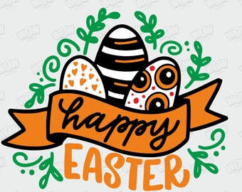 Happy Easter Svg, Easter Svg, Bunny Svg, Easter Egg Hunt Svg, Digital download