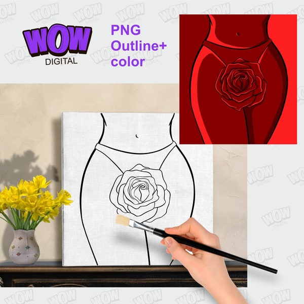 Couple Diy Paint Party, Honey Pot, Sip and Paint Outline, Diy Paint Kit, a kiss for coloring, PNG file Digital download