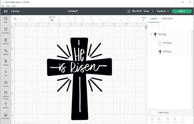 He is risen svg, He has risen, Because He Lives SVG, svg file for cricut silhouette cameo image 4