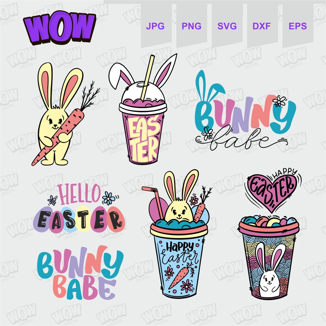 Happy Easter Bundle Svg, Easter Svg, Bunny Svg, Easter Egg Hunt Svg ...