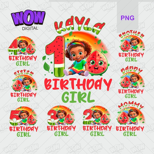 Coco Birthday Girl png bundle Personalized, add name