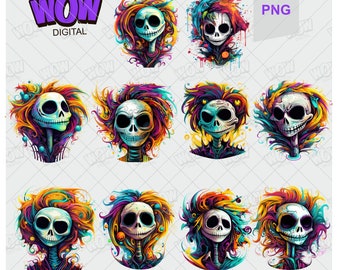 Esqueleto png Paquete de sublimación de Halloween que tengas un día espeluznante, mamá, mantente espeluznante, es la temporada