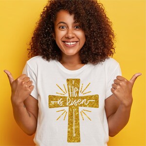 He is risen svg, He has risen, Because He Lives SVG, svg file for cricut silhouette cameo image 6
