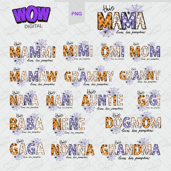 This Mama Love Her Pumpkins Png Custom Mama's Pumpkins Png Mama's Pumpkins Personalized digital download design cute file