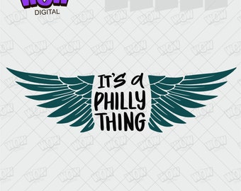 It's a Philly Thing png svg, Eagles png, Philadelphia SVG, Super Bowl Party svg, Digital download, file for cricut