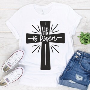 He is risen svg, He has risen, Because He Lives SVG, svg file for cricut silhouette cameo image 9