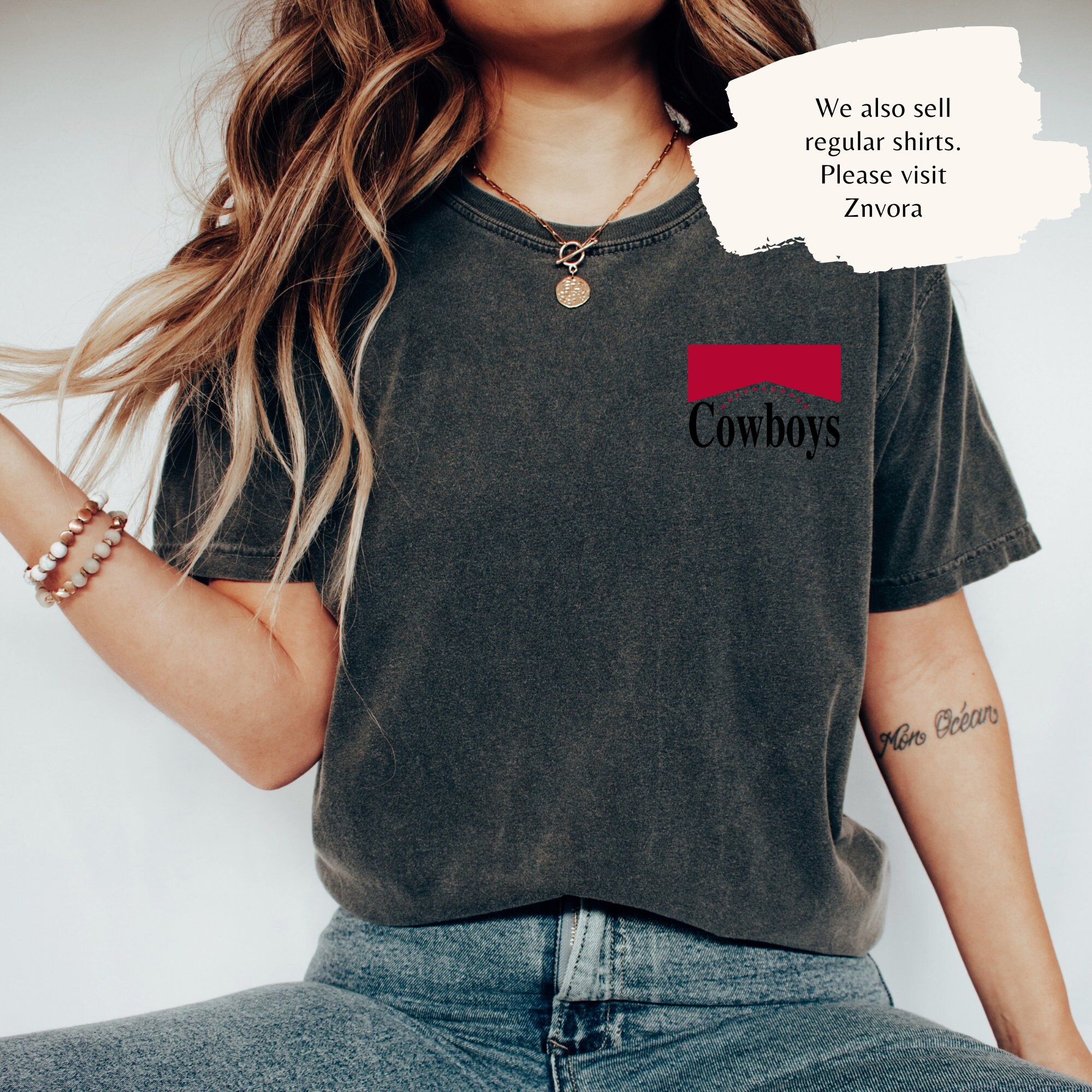 Cowboys Crop Top, Country Girl Shirt, Western T Shirt, Cowboy Print