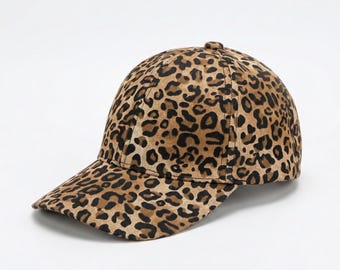 Leopard Fur Leopard Print Hat union vintage Vintage 1950s60s Leopard Print Faux Fur Hat Union Made USA  main image 3