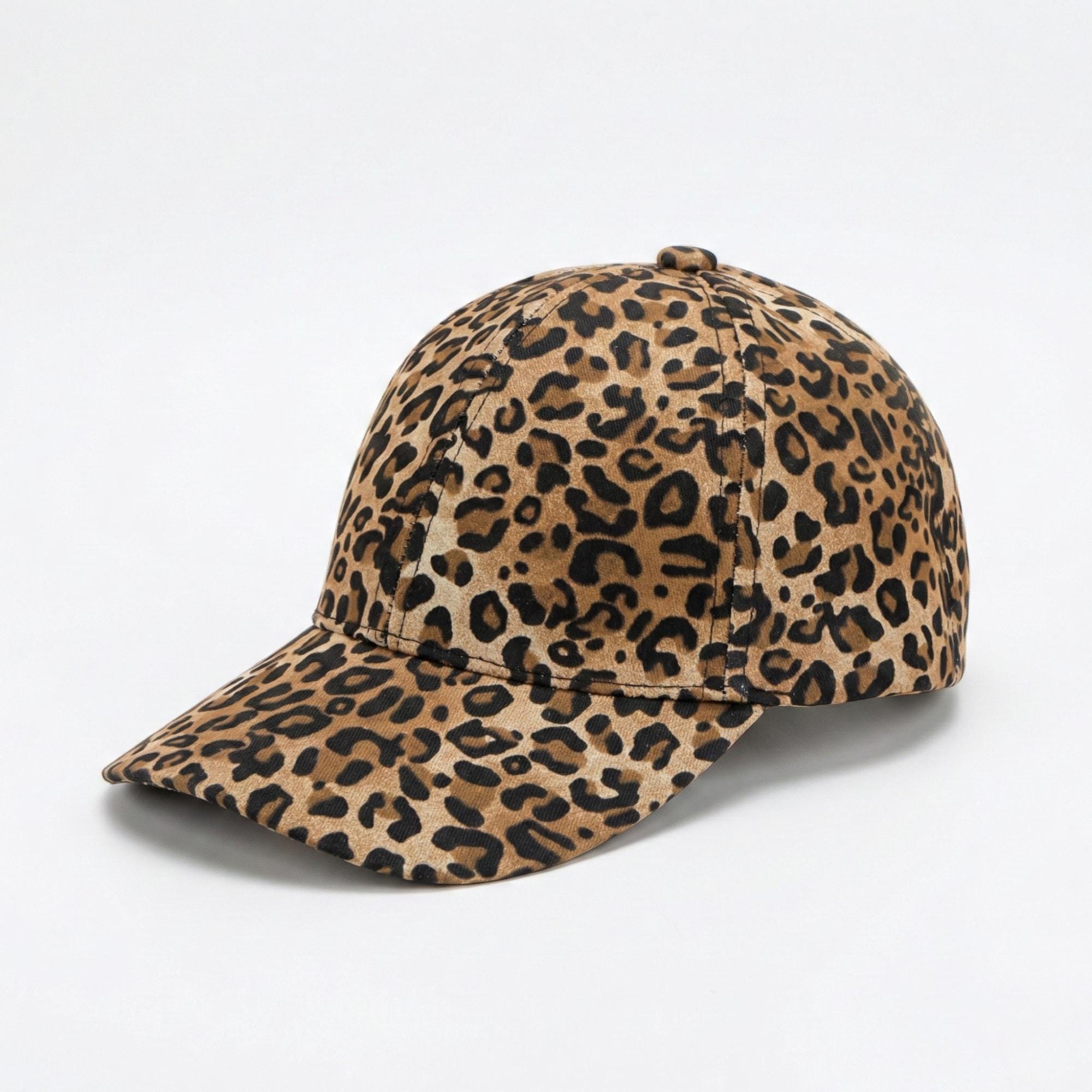 New Custom Designed Black Distressed Baseball Cap with Animal Print Star Leopard Print New York Yankees Black Bottom New Era 59Fifty  main image 3
