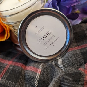 Castiel Candle: Vanilla Spice & Honey Scented Soy Wax