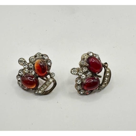 Vintage Crown Trifari Alfred Philippe Jelly Belly… - image 4