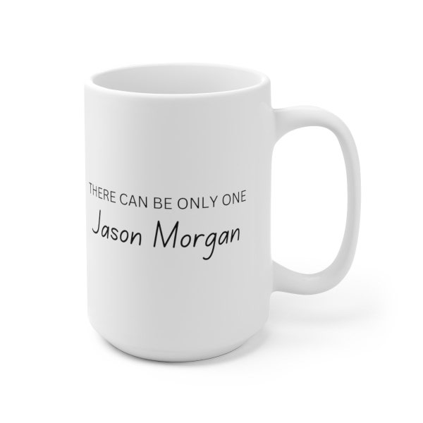 Jason Morgan General Hospital Ceramic Mug 15oz
