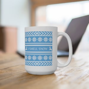 Gilmore I Smell Snow Ceramic Mug 15oz