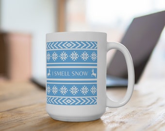 Snow Ceramic Mug 15oz