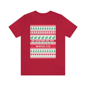 Gilmore Traditions Christmas &quot;Sweater&quot; Short Sleeve Tee