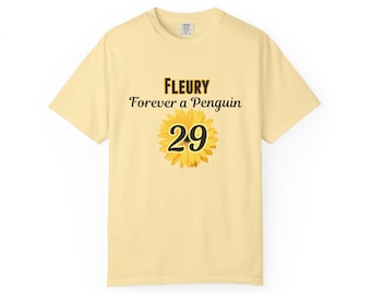 Marc Andre Fleury Forever a Penguin T-shirt | Pensioen, Pittsburgh, pinguïns, hockey