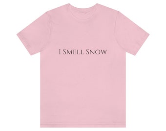 Ik hou van sneeuw-T-shirt