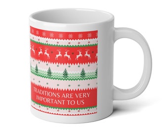 Gilmore Traditions Christmas Jumbo Mug, 20oz