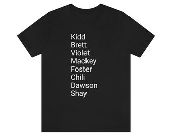 Chicago Fire Names Short Sleeve Tee