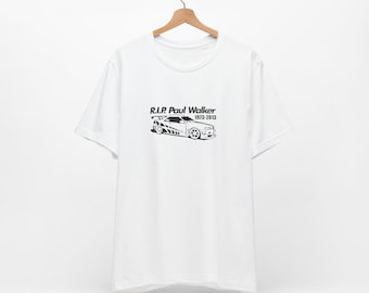 Camiseta homenaje a Paul Walker: regalo para fans de Rápidos y Furiosos