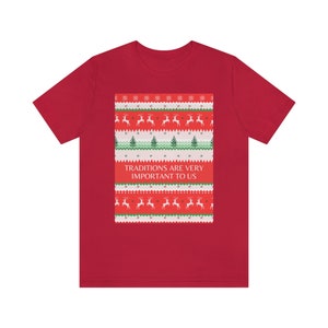 Gilmore Christmas Sweater Short Sleeve Tee