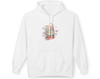 Stack of Cute Book Tropes Hoodie | bookish lovers