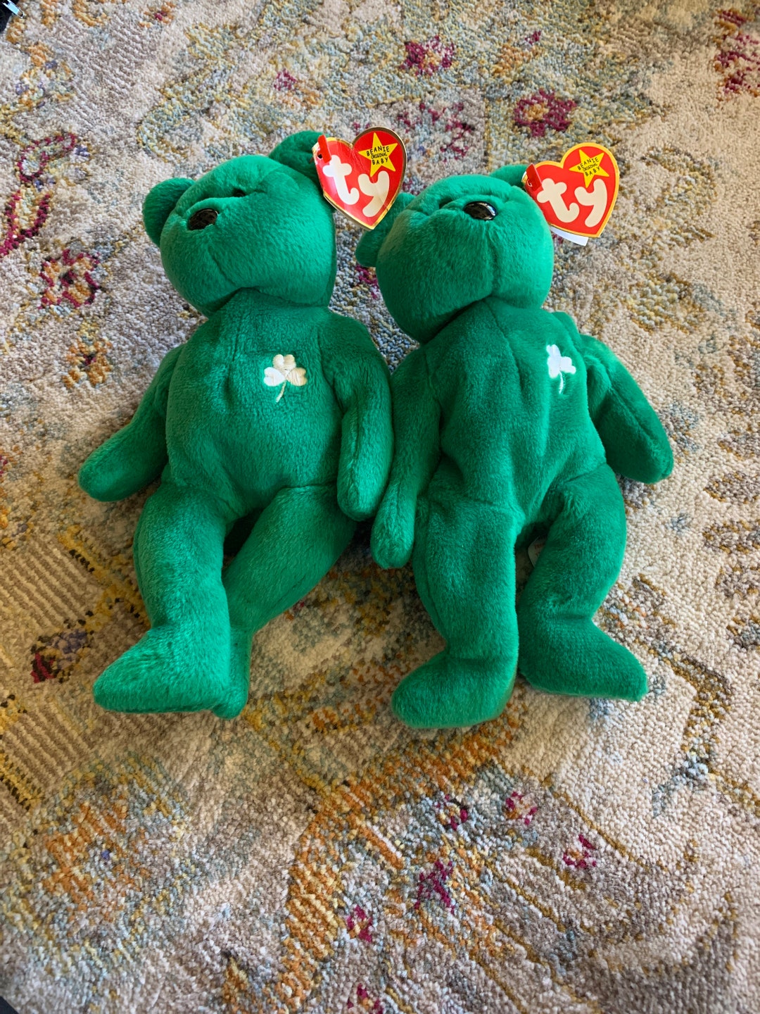 Beanie Baby erin Bear March 17, 1997 Etsy