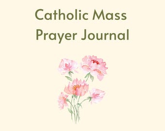 Catholic Mass Prayer Journal